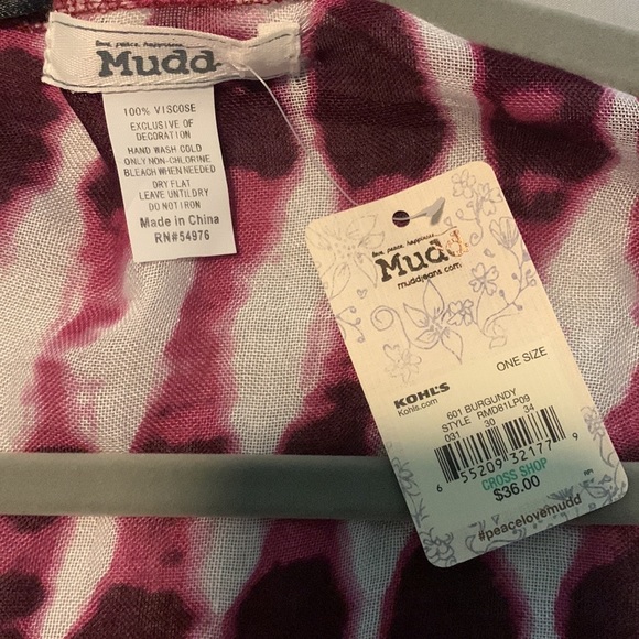 NWT Mudd Kimino style long cover up - Picture 3 of 4
